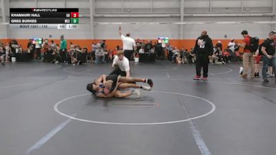 110 lbs Quarterfinal - Khamauri Hall, Ohio Heroes vs Greg Burkes, Westshore
