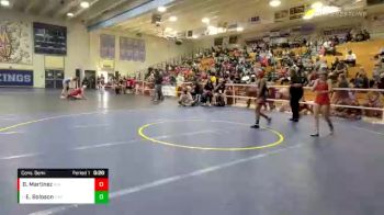 106 lbs Cons. Semi - Emarie Boloson, Cypress vs Brenda Martinez, Ayala