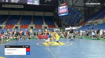 113 lbs Cons 32 #2 - Tristan Mascarenas, New Mexico vs Aidan Harris, Utah
