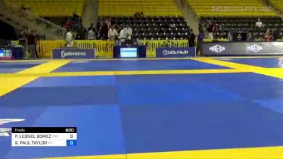 PATRICIO LEONEL GOMEZ vs ROSS PAUL TAYLOR 2022 Master IBJJF Jiu-Jitsu Championship