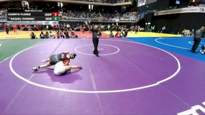 5A 126 lbs Cons. Round 3 - Raquel Iturrino, Carrollton Creekview vs Kamryn Flores, Lubbock Cooper