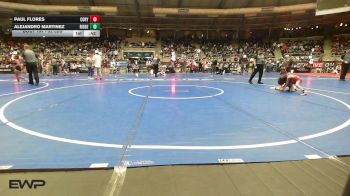 52 lbs Consolation - Paul Flores, Cory Clark Wrestling vs Alejandro Martinez, Ridge Wrestling Club