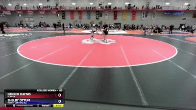 155 lbs Cons. Round 3 - Shelby Ottum, North Central (IL) vs Parker Dafnis, Eureka