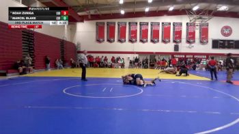 157 lbs 3rd Place Match - Marcel Blake, Cerritos College vs Noah Zuniga, Cerritos College
