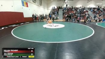 126 lbs Cons. Round 2 - Kai Teeter, Thunder Basin vs Killian Teichert, Cokeville