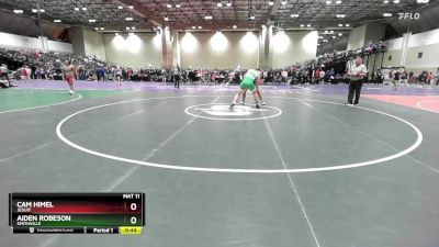 190 lbs Cons. Round 4 - Aiden Robeson, Smithville vs Cam Himel, Jesuit