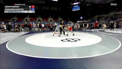 120 lbs Champ. Rd Of 64 - Karsyn Redeker, MO vs Oleksandr Havrylkiv, IL