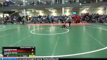 61 lbs Quarterfinal - Cameron Rose, RMW2 vs Rodrick Pettis, SHL2