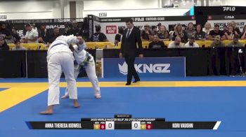 Kori Vaughn vs Anna Theresa Kidwell 2025 World Master IBJJF Jiu-Jitsu Championship