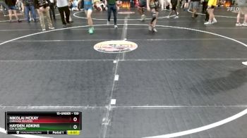 150 lbs Quarterfinal - Nikolai McKay, Carolina Reapers vs Hayden Adkins, C2X Academy