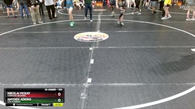 150 lbs Quarterfinal - Nikolai McKay, Carolina Reapers vs Hayden Adkins, C2X Academy