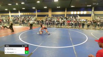 82 lbs Consi Of 4 - Achilles Martinez, Grindhouse WC vs Ricky Almaguer, Victory WC