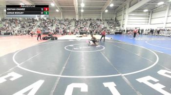 120 lbs Quarterfinal - Izayiah Chavez, TX vs Lukas Boxley, CT