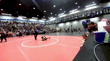 67 lbs Consolation - Ryker Collins, Mustang Bronco Wrestling Club vs Levi Turner, Blackwell Wrestling Club