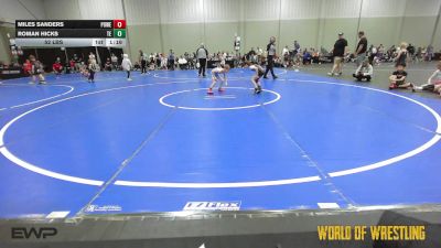 52 lbs 5th Place - Miles Sanders, Powerhouse Elite 9U vs Roman HIcks, Tulsa Elite 9U
