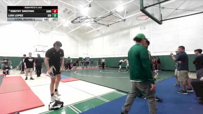 190 lbs Cons. Round 2 - Luis Lopez, Sonora (La Habra) vs Dimitry Sirotnik, Santa Monica