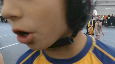 56 lbs Round 4 (6 Team) - Callahan Tucker, Donahue WA vs Lucio Angie, Notre Dame Lions