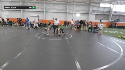 50 lbs Round 5 (6 Team) - Keera Block, Girls With Grit vs Hayden Condon, PA West Yellow