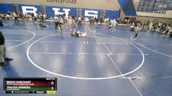 117 lbs Cons. Round 3 - Tristan Herrera, Team Prestige vs Brock Marchant, South Summit Wrestling Club