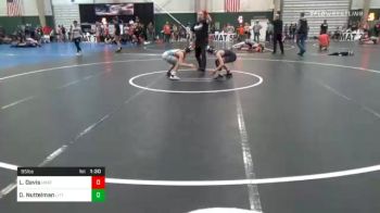 95 lbs Final - Landen Davis, Unattached vs Devin Nuttelman, Little Cougars