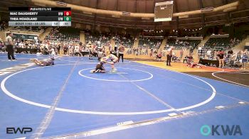 58 lbs Consi Of 8 #1 - Mac Daugherty, Victory Youth Wrestling vs Thea Hoagland, Coweta Tiger Wrestling