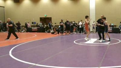 132 lbs Cons. Quarters - Luca Schiavon, NJRTC vs Gryphon Foster, Titletown Fight Club