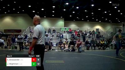 67 lbs Round 3 (4 Team) - Justin Wightman, Clarkston vs Easton Dressander, Lowell WC Black