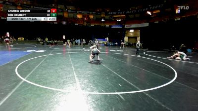 174 lbs Consi Of 16 #2 - Andrew Wilson, Gardner-Webb vs Ben Haubert, The Citadel