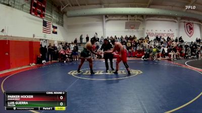 285 lbs Cons. Round 2 - Parker Hocker, Eaglecrest vs Luis Guerra, Falcon