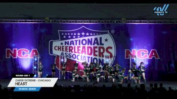 Cheer Extreme - Chicago - HEART [2025 L3 Senior Day 1] 2025 NCA Milwaukee Classic