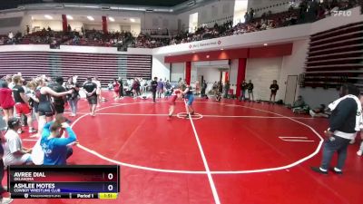 170 lbs Round 2 - Avree Dial, Oklahoma vs Ashlee Motes, Cowboy Wrestling Club