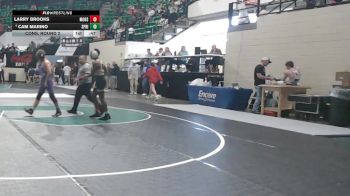 5A 120 lbs Cons. Round 2 - Larry Brooks, Moody Hs vs Cam Marino, Springville