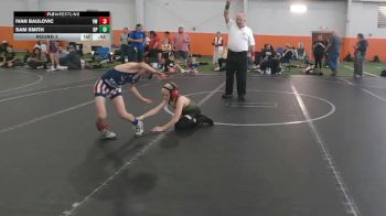 60 lbs Round 2 - Sam Smith, Dawg Pound vs Ivan Baulovic, Valor Wrestling
