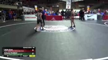 98 lbs Quarterfinal - Jack Ceja, Vasky BrosPitman Wrestling Club vs Ronan Murray, Valley Vandals Wrestling Club