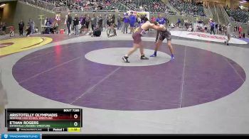 182 lbs Round 4 - Aristotelly Olympiadis, Redmond High School Wrestling vs Ethan Rogers, Eatonville Cruisers Wrestling