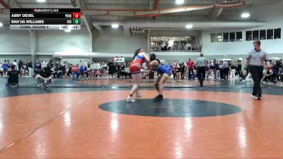 135 lbs Cons. Round 2 - Rah`Jia Williams, Findlay High School vs Abby Deuel, Patrick Henry High School