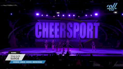 Titan Elite - Surge [2023 L1 Junior - Novice - Restrictions] 2023 CHEERSPORT National All Star Cheerleading Championship