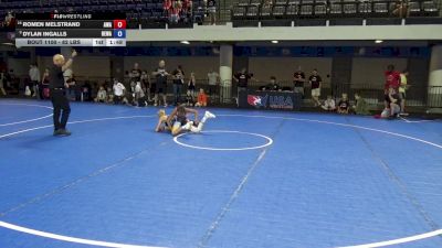 82 lbs Cons. Sub-quarters - Romen Melstrand, Askren Wrestling Academy vs Dylan Ingalls, Berge Elite Wrestling Academy