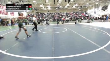 Boys 150 lbs Champ. Round 1 - Stephen Seymour, Hollister Boys vs Suleyman Yanik, Homestead&nbsp;Boys