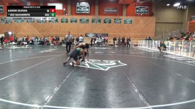141 lbs Champ. Round 1 - Jeo Navarrete, Cuesta vs Aaron Olvera, Rio Hondo College