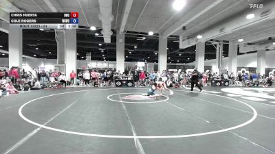 61 lbs Cons. Round 3 - Chris Huerta, Dethrone Wrestling Club vs Cole Rogers, Western Colorado Wrestling Club