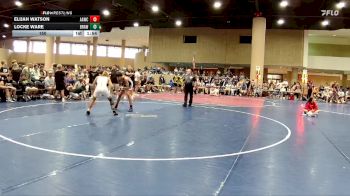 150 lbs Round 5 (6 Team) - Elijah Watson, All American WC vs Locke Ware, BRAWL White