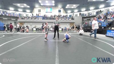 58 lbs Semifinal - Kyson Copelin, Disciple Wrestling vs Baker James, Jacket Wrestling Club