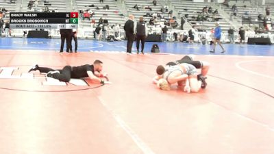 138 lbs Consi Of 16 #2 - Brady Walsh, AL vs Brooks Brosovich, MT