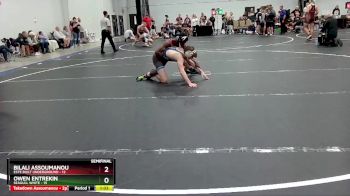132 lbs Semis (4 Team) - Bilali Assoumanou, Este Built Underground vs Owen Entrekin, Seagull White