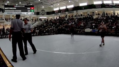 190 lbs Round 1 (16 Team) - Matt Phillips, Central (Carroll) vs Dontavious Stokes, Lithonia