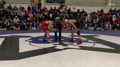 157 lbs 1st Place Match - George Johnson, Iona Prep vs Joseph Colantino, St. Francis