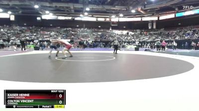 150 lbs Cons. Round 4 - Colton Vincent, Chiawana vs Kaiser Henne, Nampa Christian