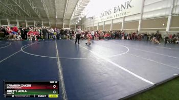 115 lbs Cons. Round 4 - Taranom Zakeri, Mountain Ridge vs Odette Ayala, Hunter