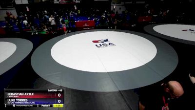 45 lbs Round 2 - Luke Torres, So Cal Hammers Wrestling vs Sebastian Axtle, California